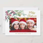 Winter Botanicals Foto Weihnachten (Vorderseite)