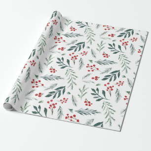 Winter Botanicals Geschenkpapier