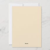 Winter Botanicals Weihnachtsfest Foto Beige Feiertagskarte (Rückseite)