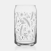 Winter Botanische Dose Glas (Vorderseite)