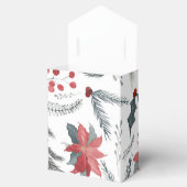 Winter Botanische Pine Berry Wreath Holiday Party Geschenkschachtel (Geöffnet)