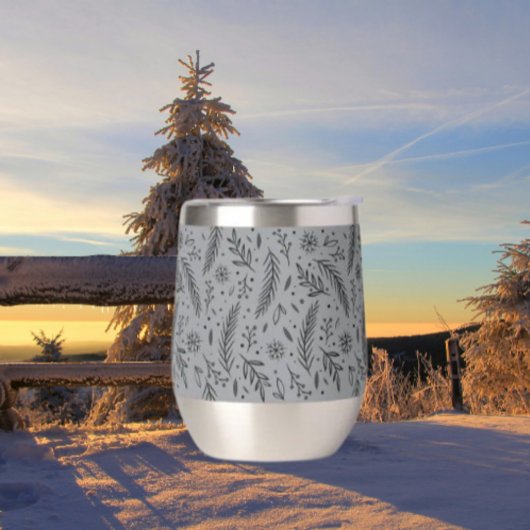 Winter Botanischer Weintrauber, stemless - Grau