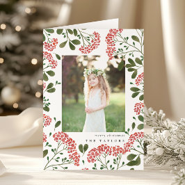 Winter Bouquet | Faltschachtel Feiertagskarte