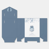 Winter Bow Snowflake Ornament Baby Shower  Geschenkschachtel (Ungefaltet)