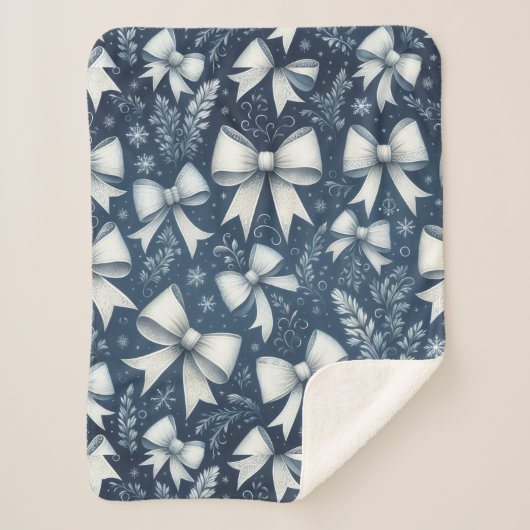 Winter Bows Sherpadecke (Vorderseite)