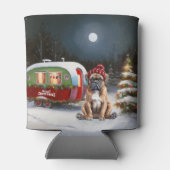 Winter Boxer Caravan Weihnachtsabenteuer Dosenkühler (Rückseite)