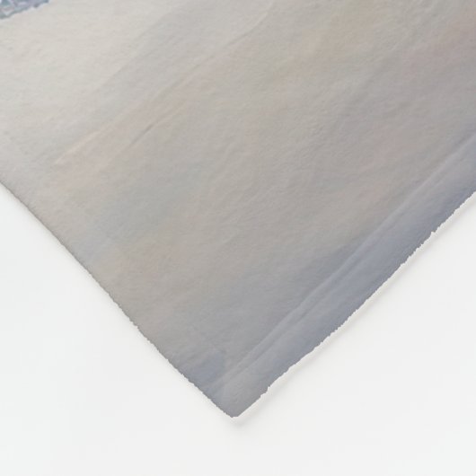 Winter Boxer Caravan Weihnachtsabenteuer Fleecedecke (Ecke)