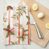 Winter Branches, Christmas, Author Natasha Us   Geschirrtuch (Viertel Falte)