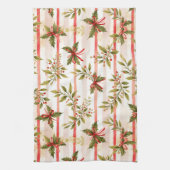 Winter Branches, Christmas, Author Natasha Us   Geschirrtuch (Vertikal)