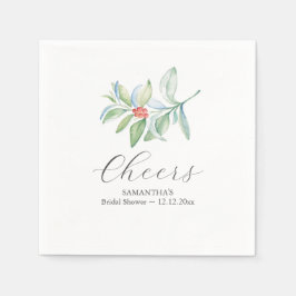 Winter Brautparty Cocktail Napkins Weihnachten Serviette