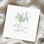 Winter Brautparty Cocktail Napkins Weihnachten Serviette