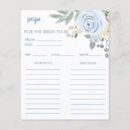 Winter Brautparty Rezept Card