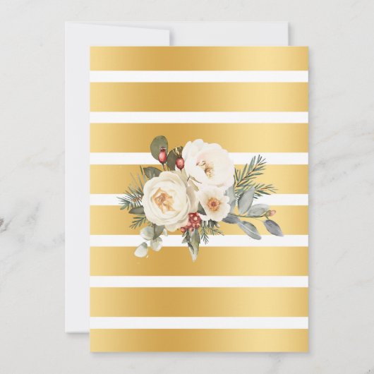 Winter Brews Before I do Couples Shower Einladung (Rückseite)