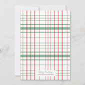 Winter Bridal Dusche Einladungen Weihnachts Bridal (Rückseite)