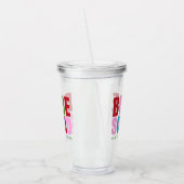 Winter Bride Squad Junggeselinnen-Abschied Acryltrinkbecher (Links)