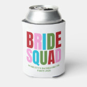 Winter Bride Squad Junggeselinnen-Abschied Dosenkühler (Kanne Rückseite)