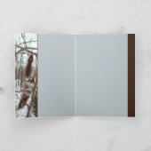 Winter-Bristly Heuschrecke Karte (Innenseite)