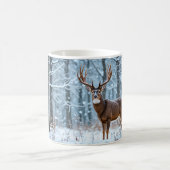 Winter Buck Coffee Tasse (Mittel)