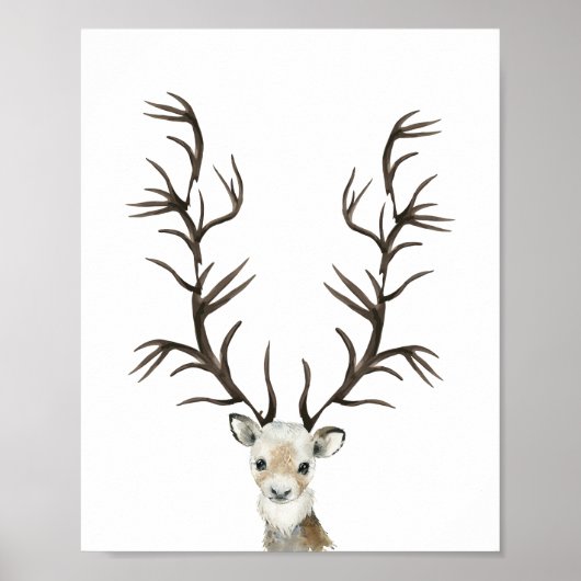 Winter buck oder tun Geschlecht zeigen Daumenabdru Poster (Vorne)