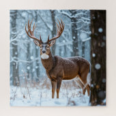 Winter Buck Puzzle (Vertikal)