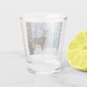 Winter Buck Shot Glass Schnapsglas (Rückseite)
