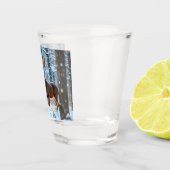 Winter Buck Shot Glass Schnapsglas (Rechts)
