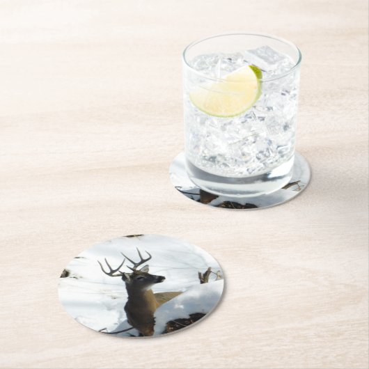 Winter Buck Untersetzer (Vor Ort)