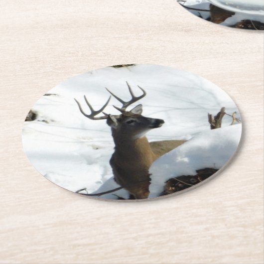 Winter Buck Untersetzer (Angewinkelt)