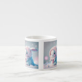 Winter Bunny Espresso Tasse (Vorderseite)