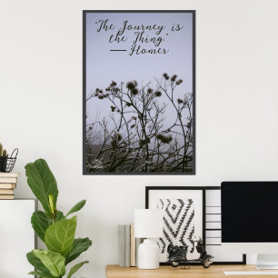 Winter Burdock Fost Frost von Linandara Poster