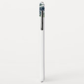 Winter Burgund Peony Rose Pine Bouquet Case-Mate iPhone Hülle (Hinten/Links)