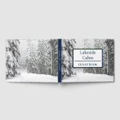 Winter Cabin Airbnb Ferienvermietung Gästebuch (Voll)