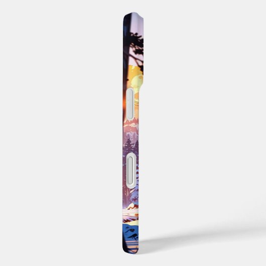 Winter Cabin Glow Case-Mate iPhone Hülle (Rückseite / Rechts)