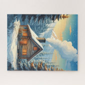 Winter Cabin Puzzle (Horizontal)