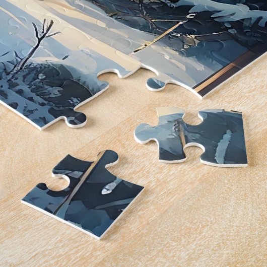 Winter Cabin Puzzle (Seite)