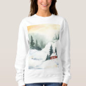 Winter Cabin Retreat Sweatshirt (Vorderseite)