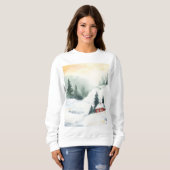Winter Cabin Retreat Sweatshirt (Vorne ganz)