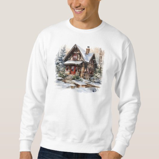 Winter Cabin Sweatshirt (Vorderseite)