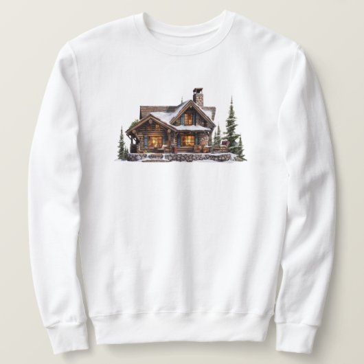 Winter Cabin Sweatshirt (Design vorne)
