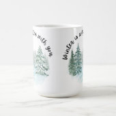 Winter Calm Mug — Cold Days by Magy Soulhart Kaffeetasse (Mittel)
