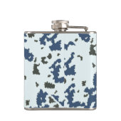 Winter Camouflage Flachmann (Rückseite)