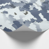 Winter Camouflage Geschenkpapier (Ecke)