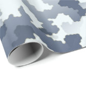 Winter Camouflage Geschenkpapier (Rolleneckpunkt)