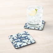 Winter Camouflage Getränkeuntersetzer (Rechte Seite)