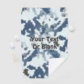 Winter Camouflage Golfhandtuch (Insitu)