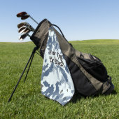 Winter Camouflage Golfhandtuch (Gras)