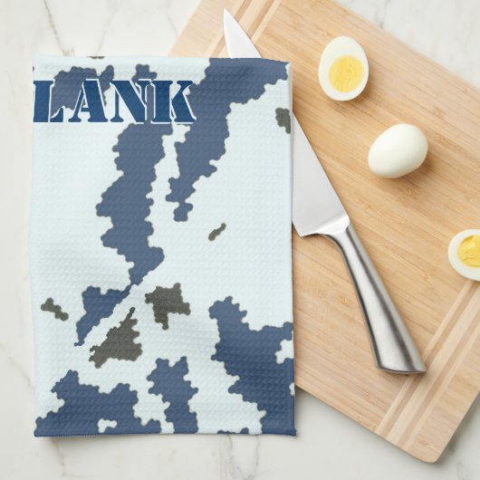 Winter Camouflage Handtuch (Viertel Falte)