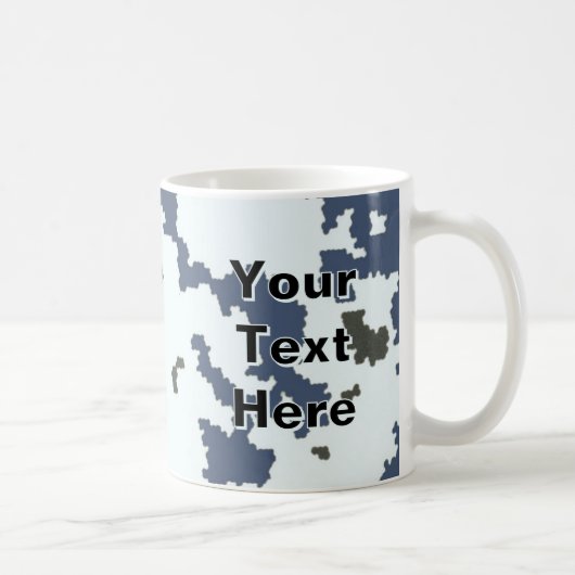 Winter Camouflage Kaffeetasse (Rechts)