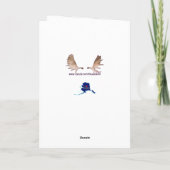 Winter Camouflage Karte (Rückseite)