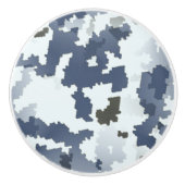 Winter Camouflage Keramikknauf (Vorderseite)